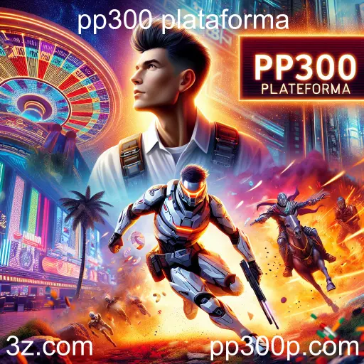 Imagem promocional da pp300 plataforma mostrando a plataforma e suas vantagens